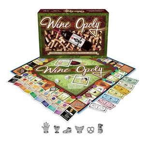 NWT Late for the Sky Wine-Opoly Board Game for the wine enthusiasts